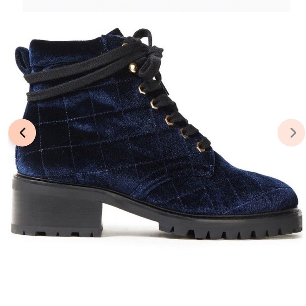 New! Sandro Paris Quilted Boots